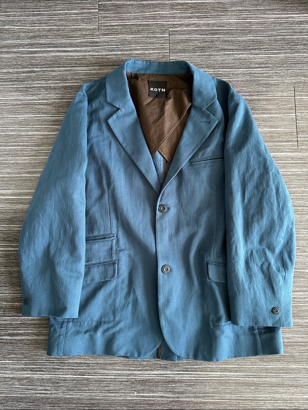 KOTN Linen Laureate Blazer (Size Large)